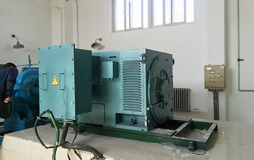 陕州某水电站工程主水泵使用我公司高压电机